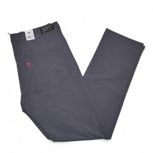 Levi's 511 Slim Fit Tech Pants Men's Size 38x32 Performance Stretch Gray NWT